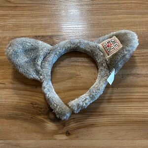 Great Wolf Lodge Gray Furry Kids Headband Costume Halloween Dressup